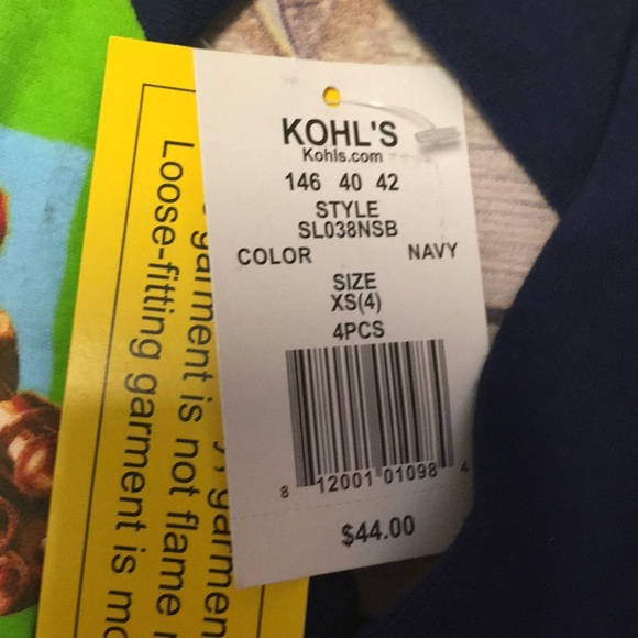 NWT Skylanders Swap Force Pajama Set - Picture 3 of 3